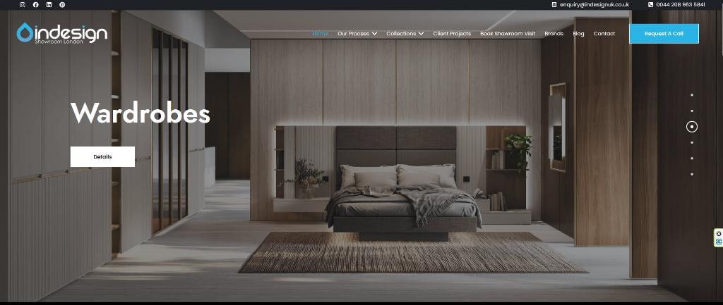 InDesign UK website